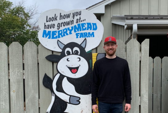 Bob at the farm