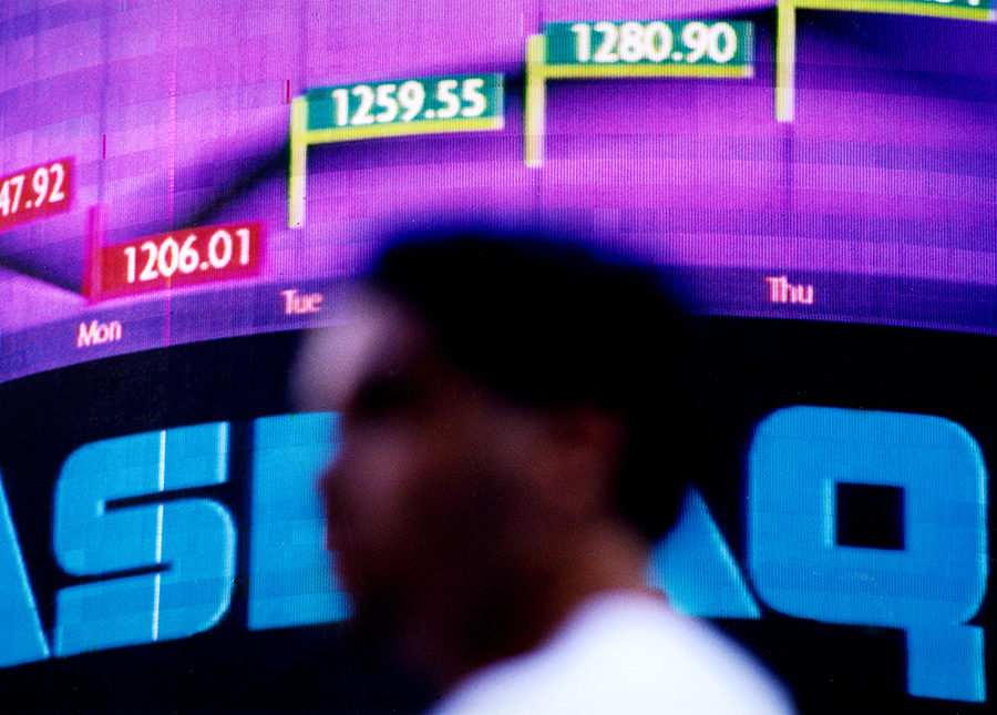 NASDAQ stock exchange ticker