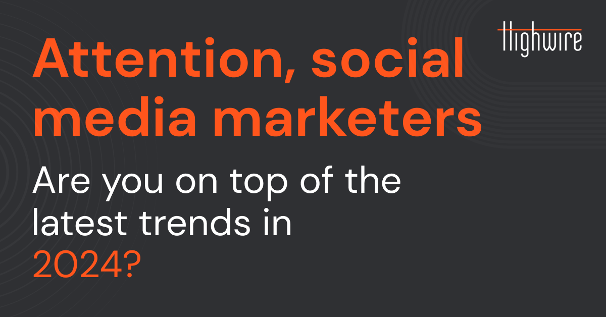 Social Media trend banner